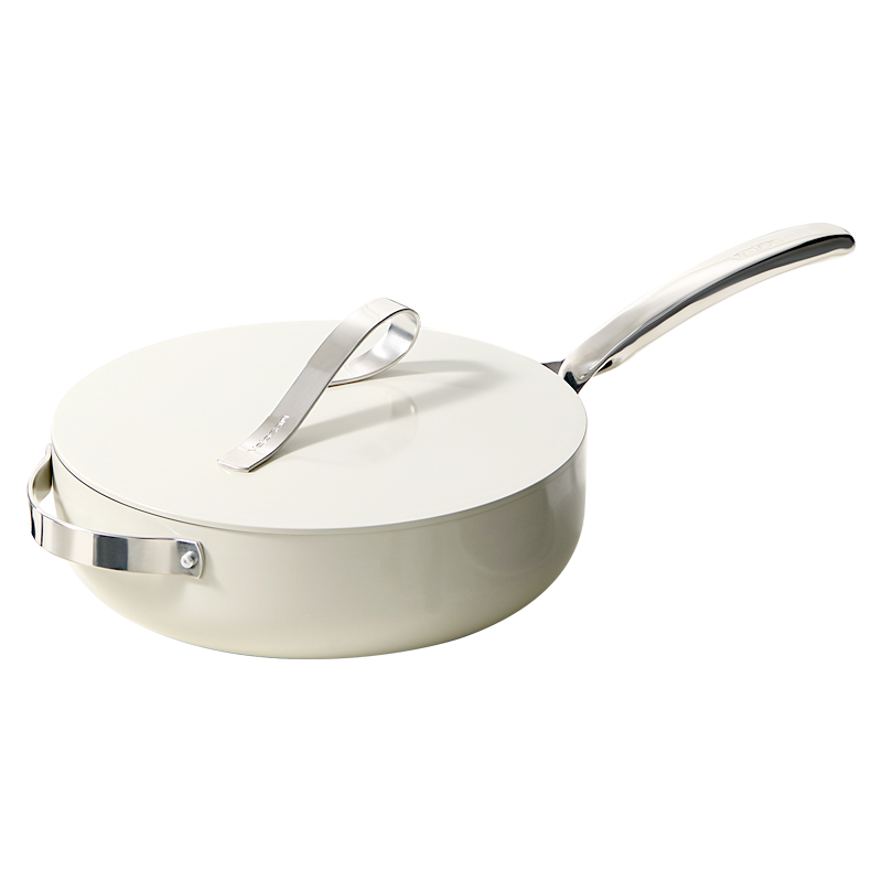 FREE RIBBON SERIES-VP-1MJG01-4A26 26cm Cast Aluminum Fry Pan with Lid