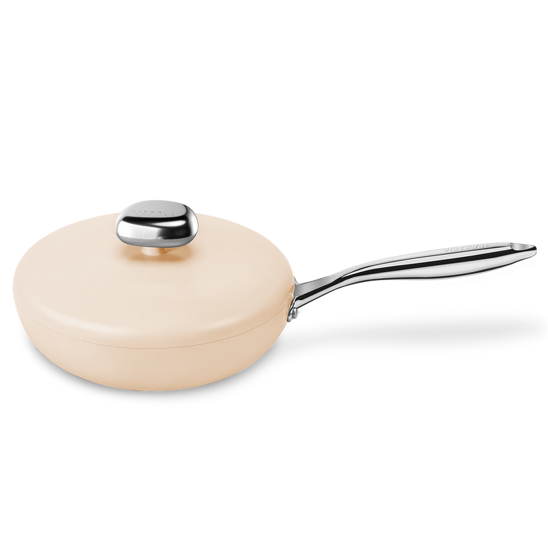 26CM CAST VE00306 ALUMINUM FRYING PAN WITH LID