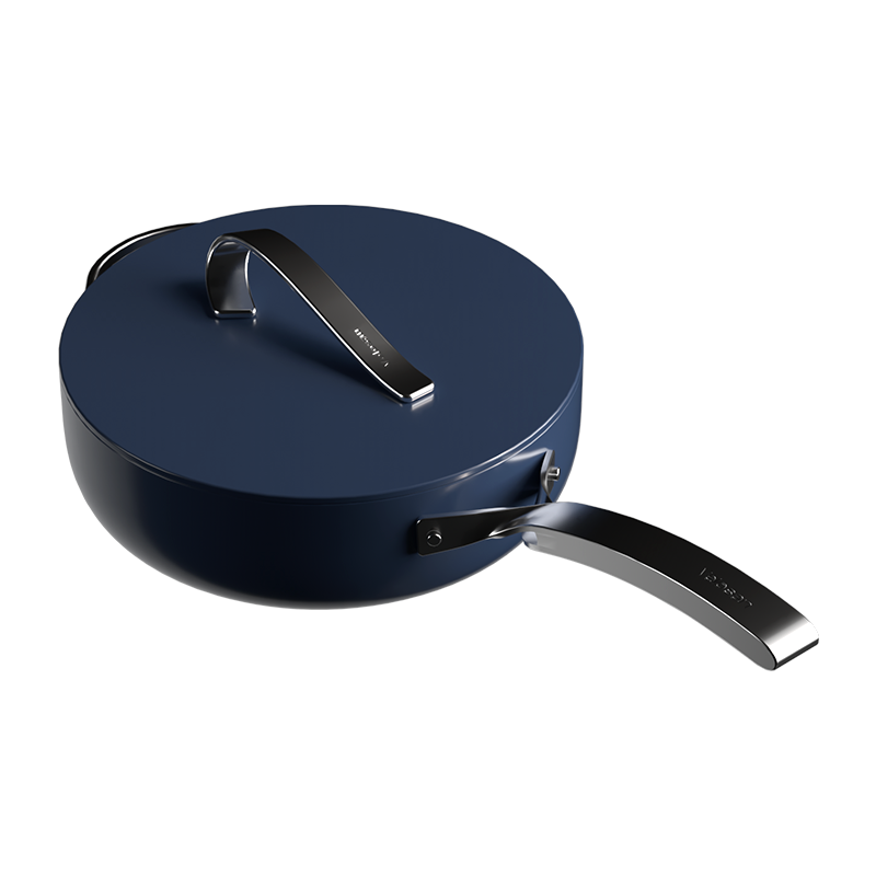 FREE RIBBON SERIES-30CM CAST ALUMINUM WOK WITH LID