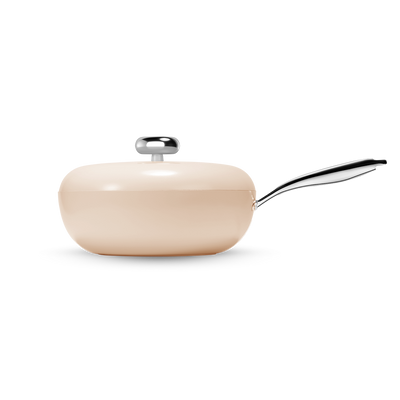 VE00206 32CM CAST ALUMINUM WOK WITH LID