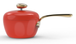 VP-2ENG06-7A18 18CM CAST ALUMINUM SAUCE PAN WITH LID