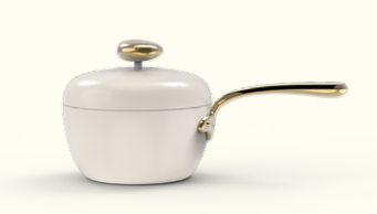 VP-2ENG02-7A18 18CM CAST ALUMINUM SAUCE PAN WITH LID