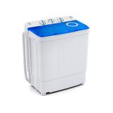 Costway 17" Portable Automatic Laundry Washing Machine with Drain Pump