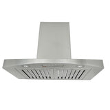 Front view of KOBE RA3830SQB-WM-1 Range Hood