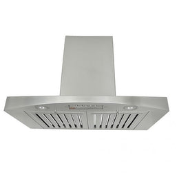 Front view of KOBE RA3830SQB-WM-1 Range Hood