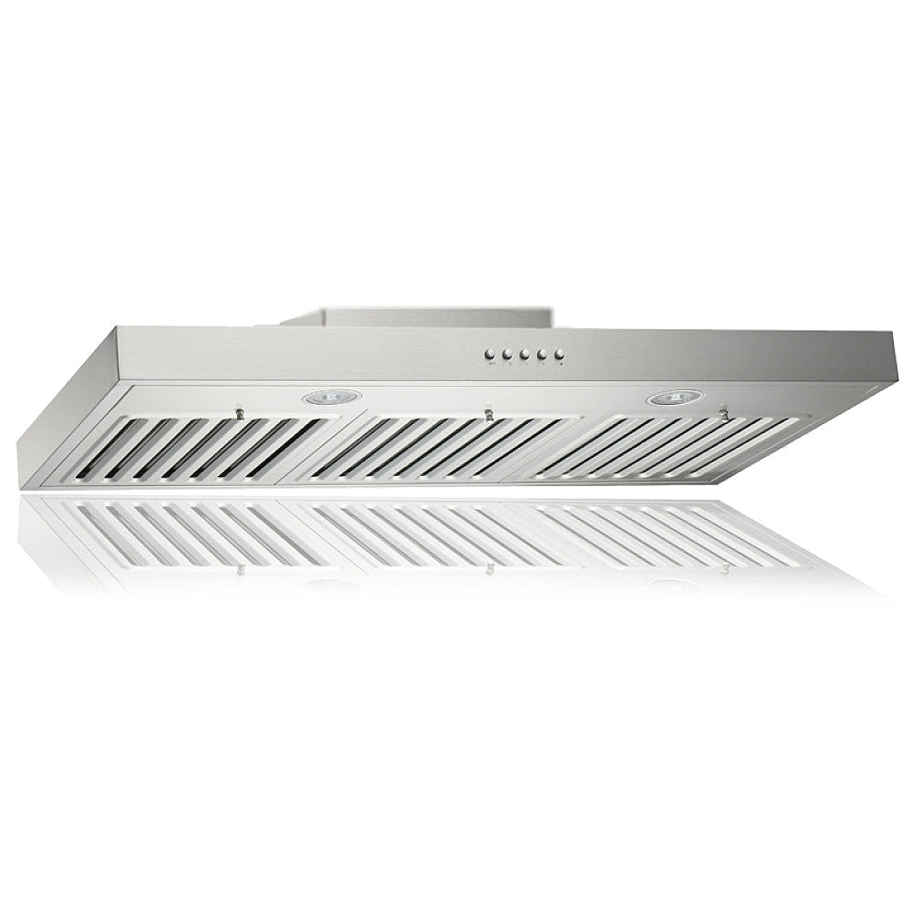 Kobe RAX2130SQB-2 Range Hood, 30 inch Exterior Width, Under-Cabinet, 3, 600 CFM