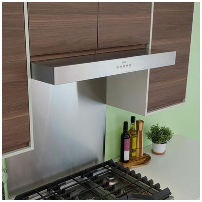 Kobe RAX2130SQB-2 Range Hood, 30 inch Exterior Width, Under-Cabinet, 3, 600 CFM