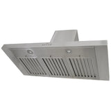 Kobe RAX2130SQB-WM-2 Range Hood, 30 inch Exterior Width, Chimney, 3, 600 CFM, 1.0 - 5.6, LED, Dishwasher Safe Filters, 3, Stainless Steel colour