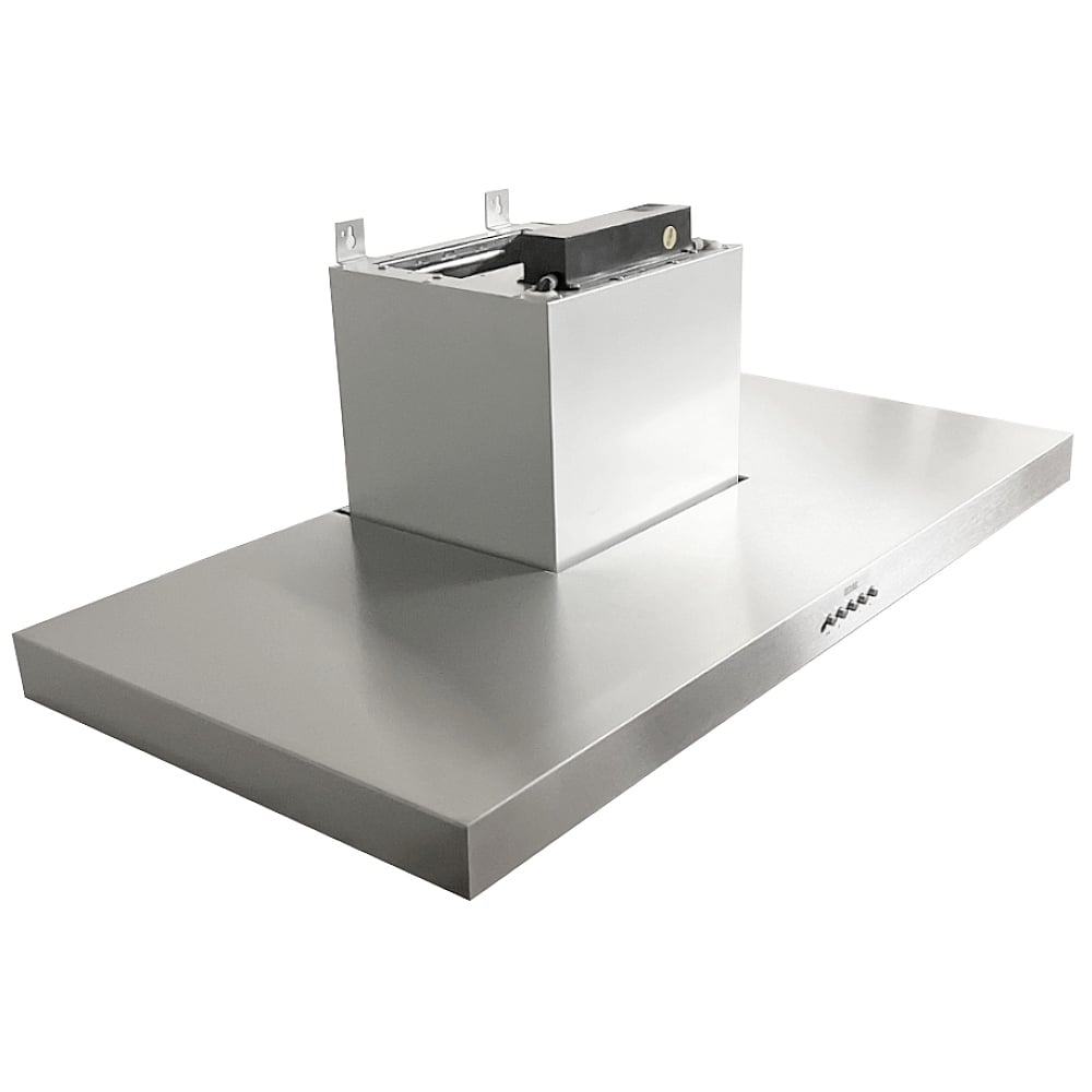 Kobe RAX2142SQB-2 Range Hood, 42 inch Exterior Width, Under-Cabinet, 3, 600 CFM, 1.0, LED, Dishwasher Safe Filters, 3, Stainless Steel colour