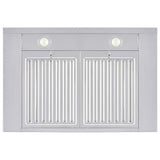 Kobe RAX2142SQB-2 Range Hood, 42 inch Exterior Width, Under-Cabinet, 3, 600 CFM, 1.0, LED, Dishwasher Safe Filters, 3, Stainless Steel colour