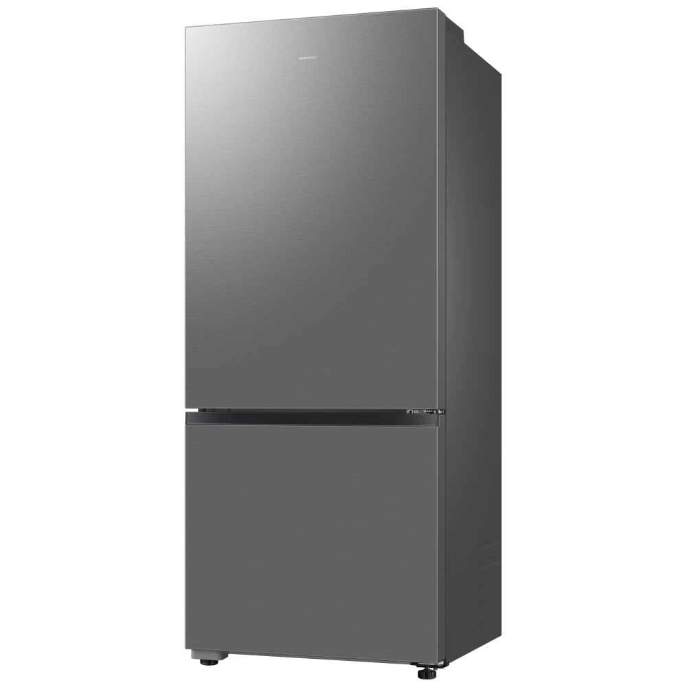 Samsung RB15DG6000SRAA Bottom Freezer Refrigerator, 28 inch Width, ENERGY STAR Certified, Ice Dispenser (Freezer Located), 15 cu. ft. Capacity, Stainless Steel colour