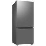 Samsung RB15DG6000SRAA Bottom Freezer Refrigerator, 28 inch Width, Ice Dispenser (Freezer Located), ENERGY STAR Certified, 15 cu. ft. Capacity, Stainless Steel colour