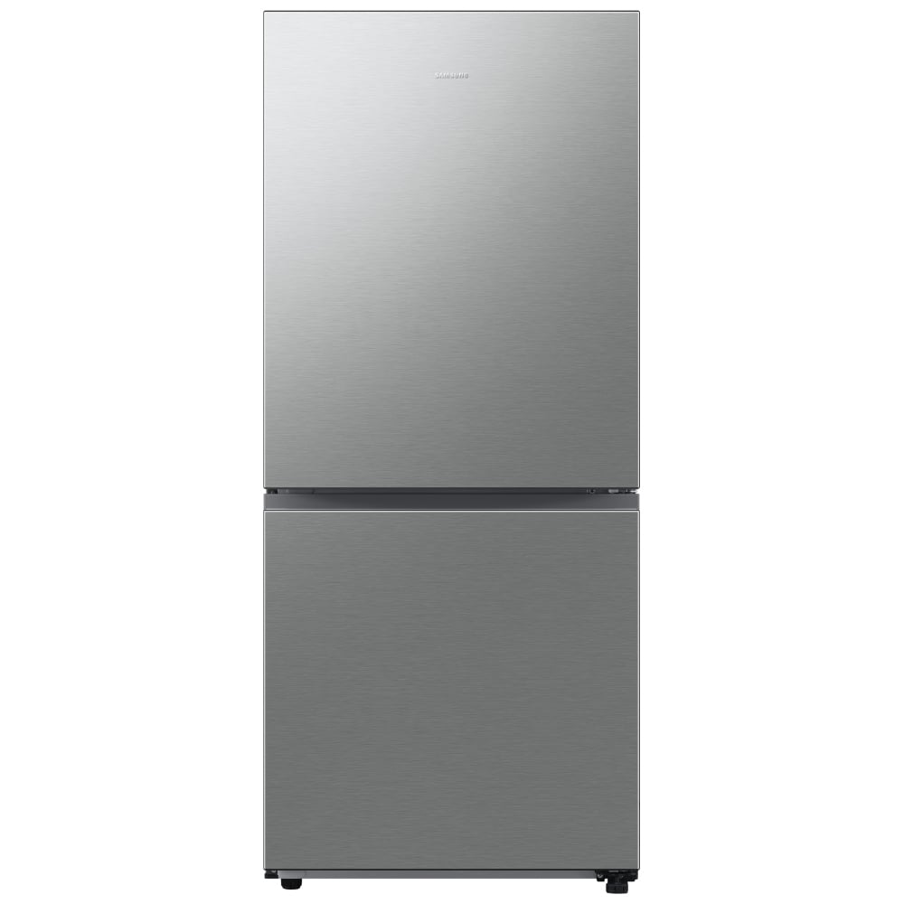 Samsung RB16DG6000SLAA Bottom Freezer Counter Depth Refrigerator, 30 inch Width, ENERGY STAR Certified, 16.2 cu. ft. Capacity, Stainless Look colour, SpaceMax™