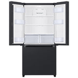 Samsung RF18A5101MT Counter Depth French Door Refrigerator, 33 inch Width, 18 cu. ft. Capacity, Counter Depth, Ice Dispenser (Freezer Located), ENERGY STAR Certified, Black Caviar Matt colour, Twin Cooling Plus™