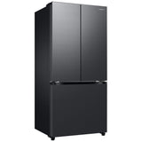 Samsung RF18A5101MT Counter Depth French Door Refrigerator, 33 inch Width, 18 cu. ft. Capacity, Counter Depth, Ice Dispenser (Freezer Located), ENERGY STAR Certified, Black Caviar Matt colour