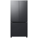Samsung RF18A5101MT Counter Depth French Door Refrigerator, 33 inch Width, 18 cu. ft. Capacity, Counter Depth, Ice Dispenser (Freezer Located), ENERGY STAR Certified, Black Caviar Matt colour, Twin Cooling Plus™