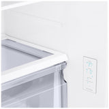 Samsung RF18A5101MT Counter Depth French Door Refrigerator, 33 inch Width, 18 cu. ft. Capacity, Counter Depth, Ice Dispenser (Freezer Located), ENERGY STAR Certified, Black Caviar Matt colour