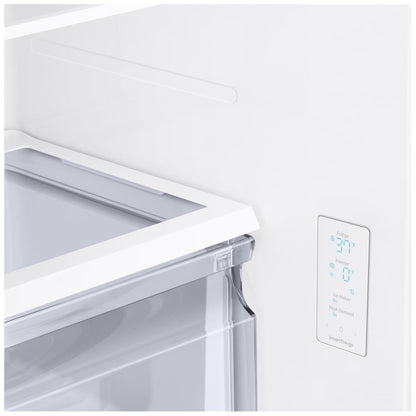 Samsung RF18A5101MT Counter Depth French Door Refrigerator, 33 inch Width, ENERGY STAR Certified, 18 cu. ft. Capacity, Counter Depth, Ice Dispenser (Freezer Located), Black Caviar Matt colour, Twin Cooling Plus™