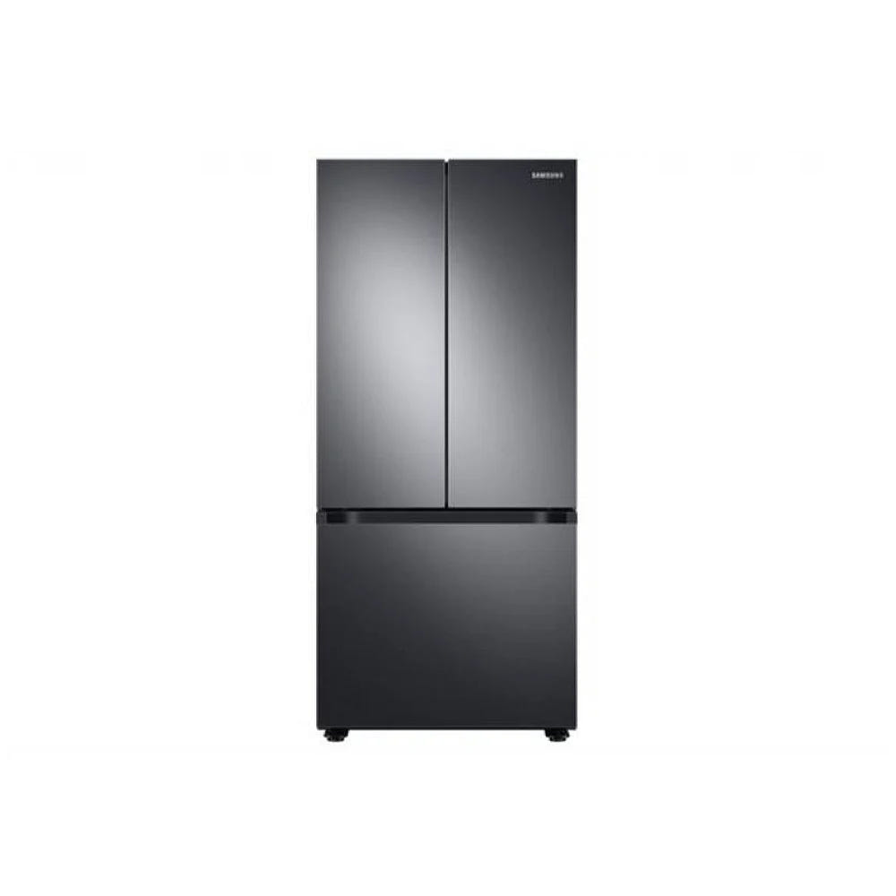 Samsung RF22A4111SG - RF22A4111SG/AA French Door Refrigerator, 30 inch Width, ENERGY STAR Certified, 21.8 cu. ft. Capacity, Ice Dispenser (Freezer Located), Black Stainless Steel colour