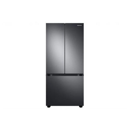 Samsung RF22A4111SG - RF22A4111SG/AA French Door Refrigerator, 30 inch Width, ENERGY STAR Certified, 21.8 cu. ft. Capacity, Ice Dispenser (Freezer Located), Black Stainless Steel colour