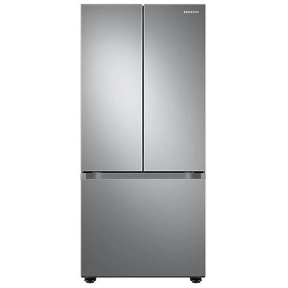 Samsung RF22A4111SR - RF22A4111SR/AA French Door Refrigerator, 30 inch Width, ENERGY STAR Certified, 21.8 cu. ft. Capacity, Ice Dispenser (Freezer Located), Stainless Steel colour Digital Inverter Compressor, All-Around Cooling, Power Cool / Power Freeze