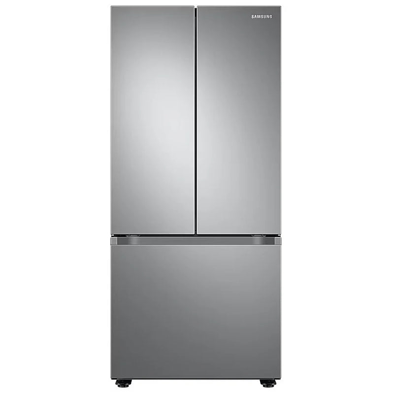 Samsung RF22A4111SR - RF22A4111SR/AA French Door Refrigerator, 30 inch Width, 21.8 cu. ft. Capacity, Ice Dispenser (Freezer Located), ENERGY STAR Certified, Stainless Steel colour