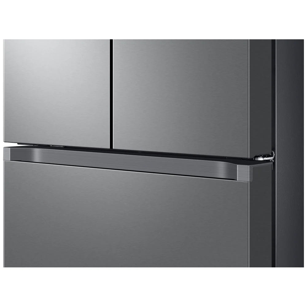 Samsung RF22A4111SR - RF22A4111SR/AA French Door Refrigerator, 30 inch Width, ENERGY STAR Certified, 21.8 cu. ft. Capacity, Ice Dispenser (Freezer Located), Stainless Steel colour Digital Inverter Compressor, All-Around Cooling, Power Cool / Power Freeze