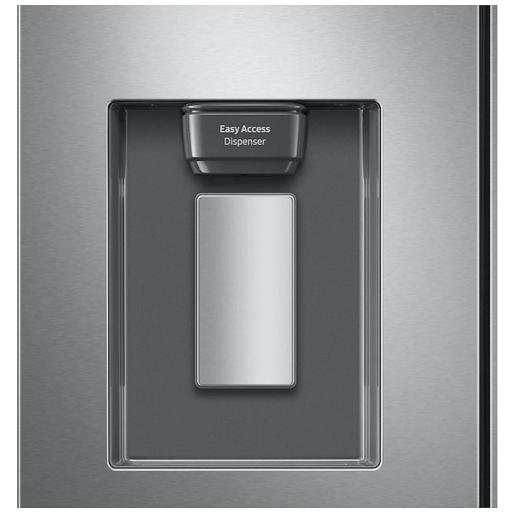 Samsung RF22A4221SR - RF22A4221SR/AA French Door Refrigerator, 30 inch Width, ENERGY STAR Certified, 22 cu. ft. Capacity, Water Dispenser (Exterior), Ice Dispenser (Freezer Located), Stainless Steel colour