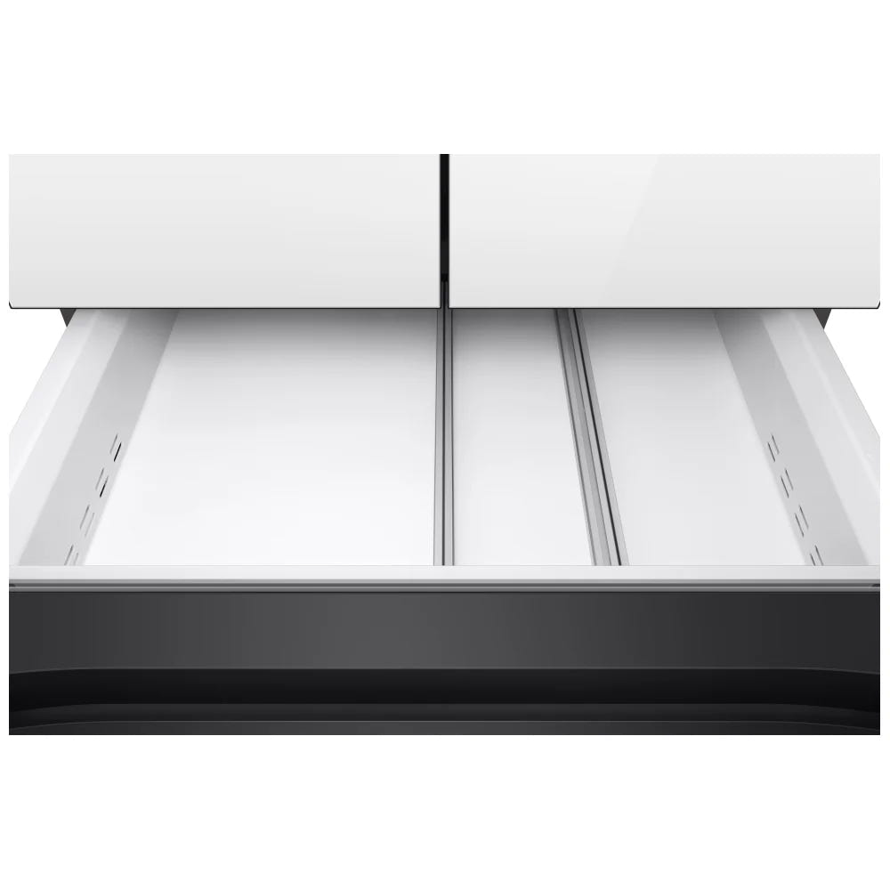 Samsung Bespoke RF23BB8600APAA Counter Depth French Door Refrigerator, 36 inch Width, ENERGY STAR Certified, 22.8 cu. ft. Capacity, Counter Depth, Custom Panel Ready, Water Dispenser (Interior), Ice Dispenser (Freezer Located),