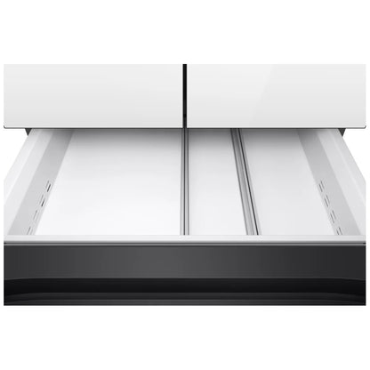 Samsung Bespoke RF23BB8600APAA Counter Depth French Door Refrigerator, 36 inch Width, ENERGY STAR Certified, 22.8 cu. ft. Capacity, Counter Depth, Custom Panel Ready, Water Dispenser (Interior), Ice Dispenser (Freezer Located),