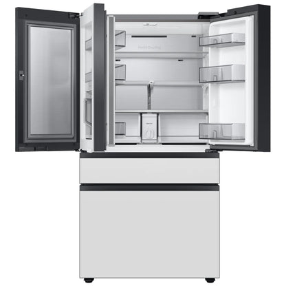 Samsung Bespoke RF23BB8600APAA Counter Depth French Door Refrigerator, 36 inch Width, ENERGY STAR Certified, 22.8 cu. ft. Capacity, Counter Depth, Custom Panel Ready, Water Dispenser (Interior), Ice Dispenser (Freezer Located),