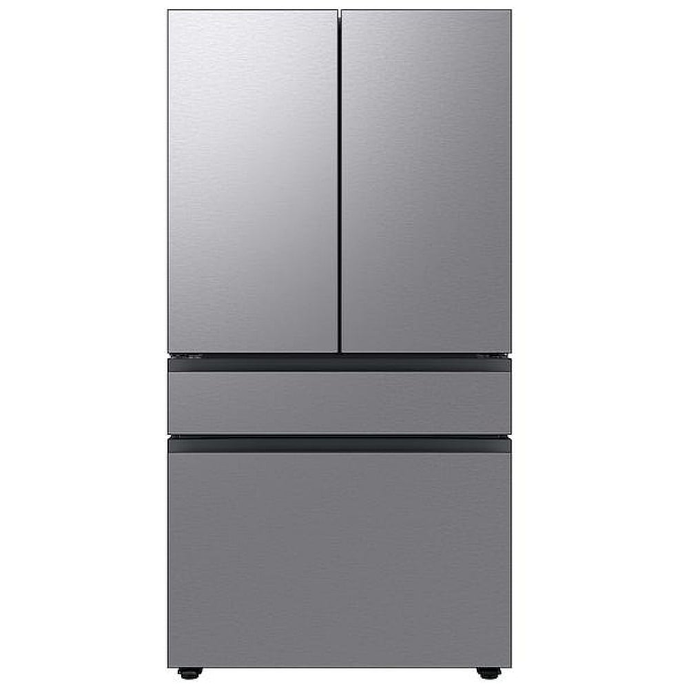 Samsung Bespoke RF23BB8600QLAA Counter Depth French Door Refrigerator, 36 inch Width, 22.8 cu. ft. Capacity, Counter Depth, Water Dispenser (Interior), Ice Dispenser (Freezer Located), ENERGY STAR Certified, Stainless Steel colour