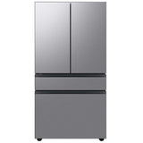 Samsung Bespoke RF23BB8600QLAA Counter Depth French Door Refrigerator, 36 inch Width, 22.8 cu. ft. Capacity, Counter Depth, Water Dispenser (Interior), Ice Dispenser (Freezer Located), ENERGY STAR Certified, Stainless Steel colour
