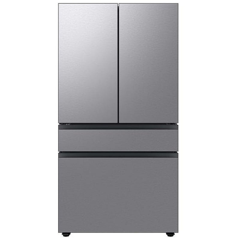 Samsung Bespoke RF23BB8600QLAA Counter Depth French Door Refrigerator, 36 inch Width, 22.8 cu. ft. Capacity, Counter Depth, Water Dispenser (Interior), Ice Dispenser (Freezer Located), ENERGY STAR Certified, Stainless Steel colour