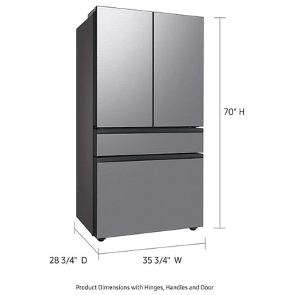 Samsung Bespoke RF23BB8600QLAA Counter Depth French Door Refrigerator