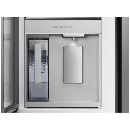 Samsung Bespoke RF23BB8600QLAA Counter Depth French Door Refrigerator, 36 inch Width, ENERGY STAR Certified, 22.8 cu. ft. Capacity, Counter Depth, Water Dispenser (Interior), Ice Dispenser (Freezer Located), Stainless Steel colour