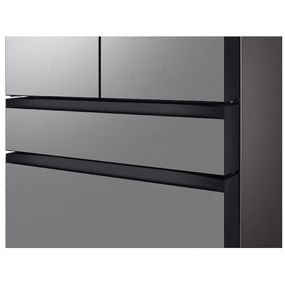 Samsung Bespoke RF23BB8600QLAA Counter Depth French Door Refrigerator, 36 inch Width, ENERGY STAR Certified, 22.8 cu. ft. Capacity, Counter Depth, Water Dispenser (Interior), Ice Dispenser (Freezer Located), Stainless Steel colour
