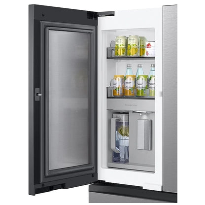 Samsung Bespoke RF23BB8600QLAA Counter Depth French Door Refrigerator, 36 inch Width, ENERGY STAR Certified, 22.8 cu. ft. Capacity, Counter Depth, Water Dispenser (Interior), Ice Dispenser (Freezer Located), Stainless Steel colour