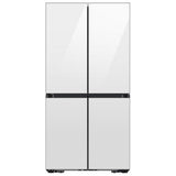 Samsung Bespoke RF23DB960012AA Counter Depth French Door Refrigerator, 36 inch Width, 22.8 cu. ft. Capacity, Counter Depth, Custom Panel Ready, Water Dispenser (Interior), Ice Dispenser (Freezer Located), ENERGY STAR Certified, White Glass colour