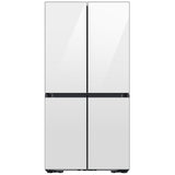 Samsung Bespoke RF23DB960012AA Counter Depth French Door Refrigerator, 36 inch Width, 22.8 cu. ft. Capacity, Counter Depth, Custom Panel Ready, Water Dispenser (Interior), Ice Dispenser (Freezer Located), ENERGY STAR Certified, White Glass colour