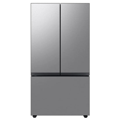 Samsung Bespoke RF24BB6200QLAA Bottom Freezer Counter Depth French Door Refrigerator, 36 inch Width, ENERGY STAR Certified, 23.9 cu. ft. Capacity, Counter Depth, Water Dispenser (Interior), Ice Dispenser (Freezer Located), Stainless Steel colour