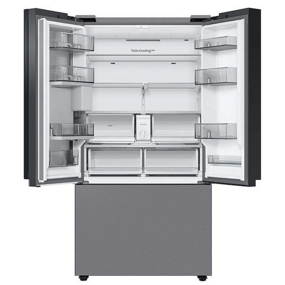 Samsung Bespoke RF24BB6600QLAA Counter Depth French Door Refrigerator, 36 inch Width, ENERGY STAR Certified, 23.9 cu. ft. Capacity, Counter Depth, Water Dispenser (Interior), Ice Dispenser (Freezer Located)