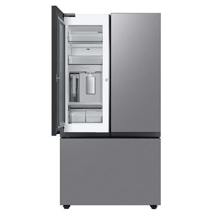 Samsung Bespoke RF24BB6600QLAA Counter Depth French Door Refrigerator, 36 inch Width, ENERGY STAR Certified, 23.9 cu. ft. Capacity, Counter Depth, Water Dispenser (Interior), Ice Dispenser (Freezer Located)