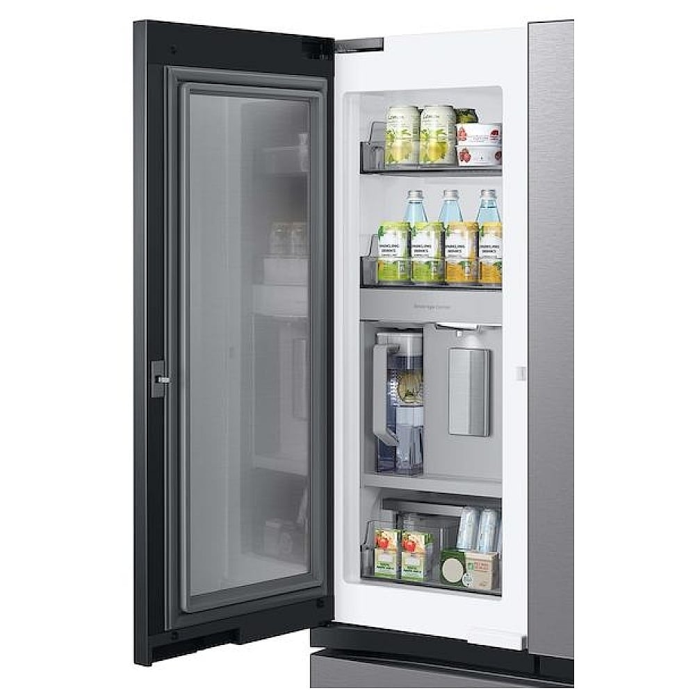 Samsung Bespoke RF24BB6600QLAA Counter Depth French Door Refrigerator, 36 inch Width, ENERGY STAR Certified, 23.9 cu. ft. Capacity, Counter Depth, Water Dispenser (Interior), Ice Dispenser (Freezer Located)