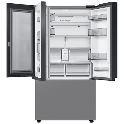 Samsung Bespoke RF24BB6600QLAA Counter Depth French Door Refrigerator, 36 inch Width, ENERGY STAR Certified, 23.9 cu. ft. Capacity, Counter Depth, Water Dispenser (Interior), Ice Dispenser (Freezer Located)