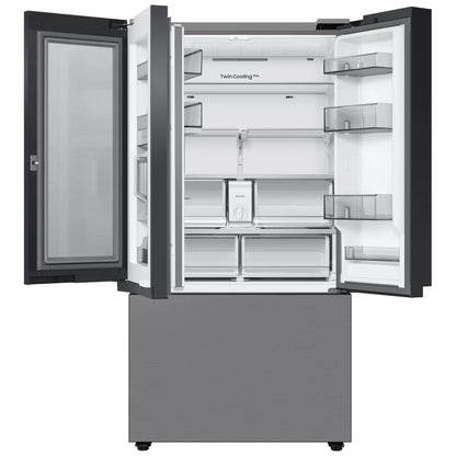 Samsung Bespoke RF24BB6600QLAA Counter Depth French Door Refrigerator, 36 inch Width, ENERGY STAR Certified, 23.9 cu. ft. Capacity, Counter Depth, Water Dispenser (Interior), Ice Dispenser (Freezer Located),