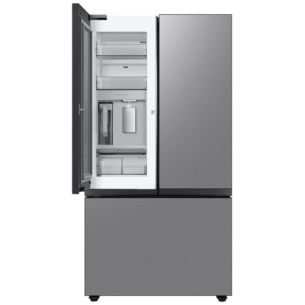 Samsung Bespoke RF24BB6600QLAA Counter Depth French Door Refrigerator, 36 inch Width, ENERGY STAR Certified, 23.9 cu. ft. Capacity, Counter Depth, Water Dispenser (Interior), Ice Dispenser (Freezer Located),