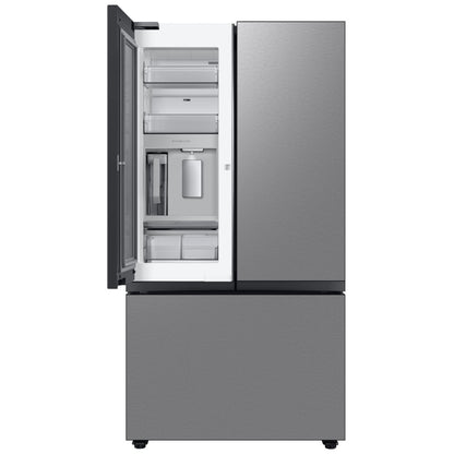 Samsung Bespoke RF24BB6600QLAA Counter Depth French Door Refrigerator, 36 inch Width, ENERGY STAR Certified, 23.9 cu. ft. Capacity, Counter Depth, Water Dispenser (Interior), Ice Dispenser (Freezer Located)