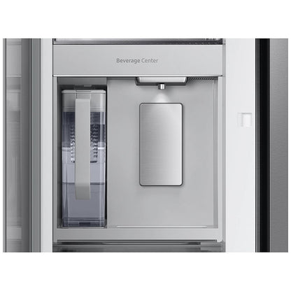 Samsung Bespoke RF24BB6600QLAA Counter Depth French Door Refrigerator, 36 inch Width, ENERGY STAR Certified, 23.9 cu. ft. Capacity, Counter Depth, Water Dispenser (Interior), Ice Dispenser (Freezer Located)