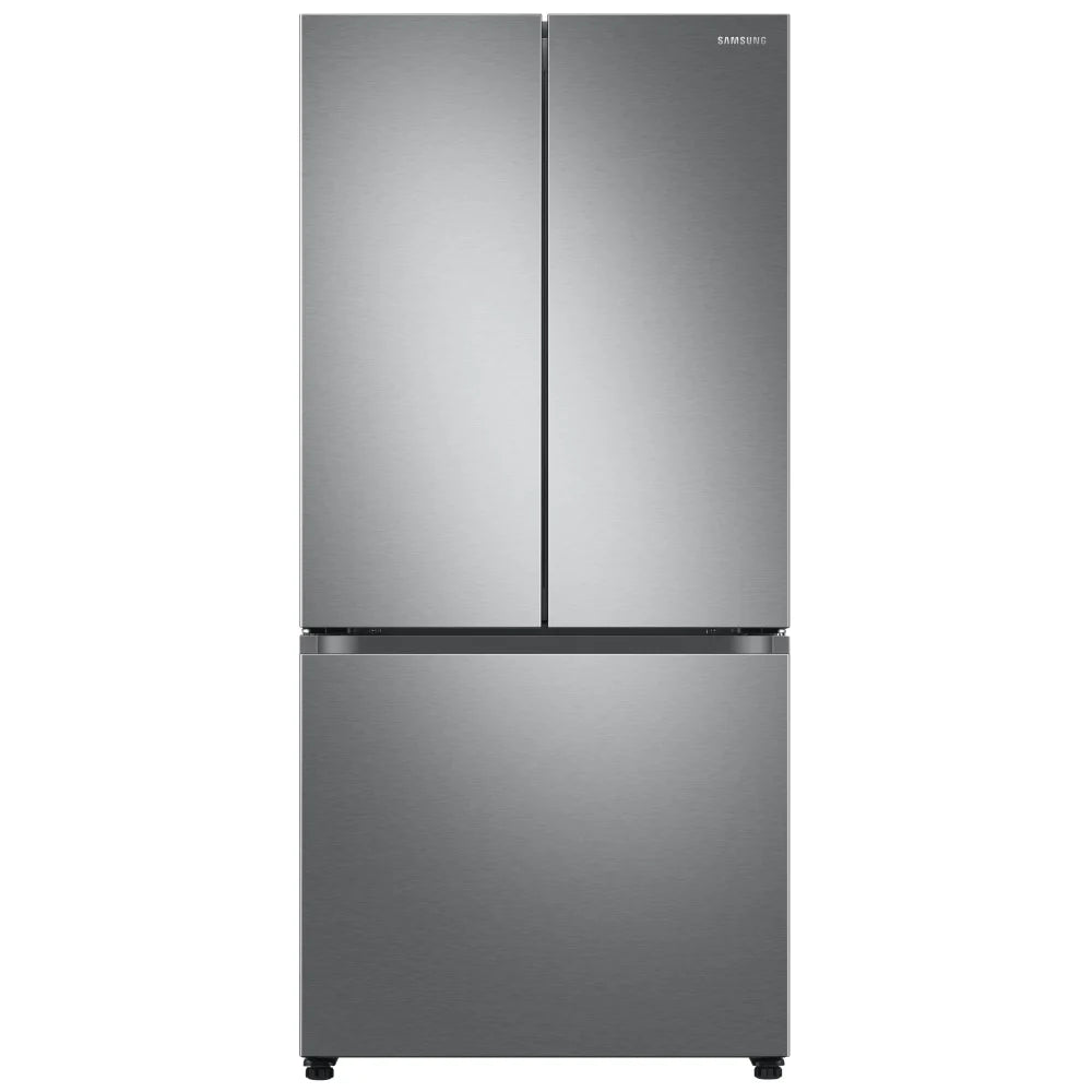 Samsung RF25C5151SR - RF25C5151SR/AA French Door Refrigerator, 33 inch Width, 24.5 cu. ft. Capacity, Ice Dispenser (Freezer Located), ENERGY STAR Certified, Stainless Steel colour, Ice Bites™, SpaceMax™ SpaceMax Technology, Dual Ice Maker